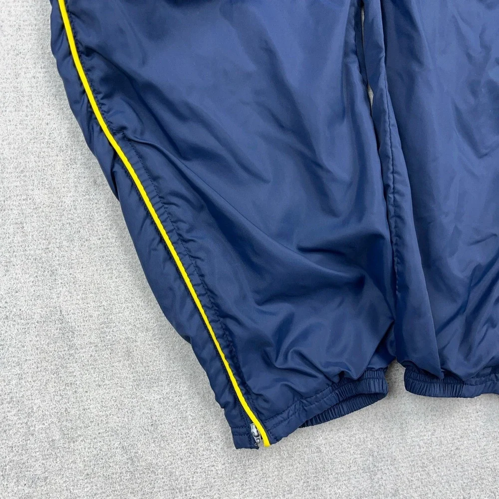 Vintage Nike Pants Women Large Blue Windbreakers Baggy 90s Y2K Track Suit‎ 29x30